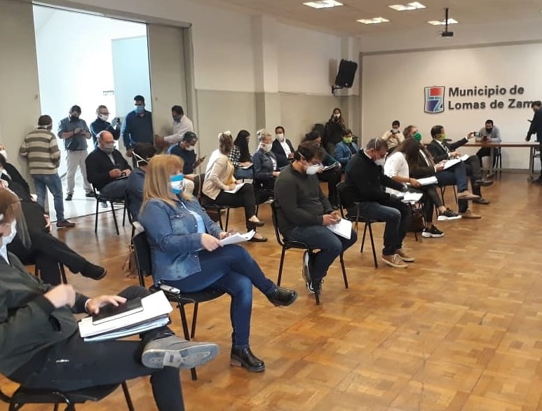 Bajo estrictos cuidados, el HCD volvió a sesionar en medio de la cuarentena