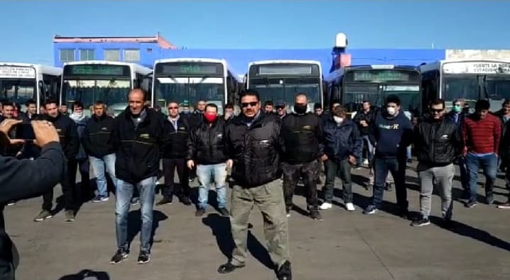 Paro en las líneas 540 y 553 por falta de pago