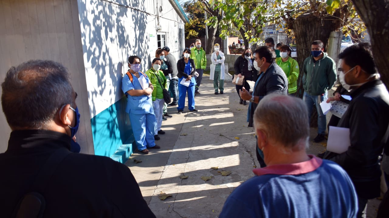 Relevamiento casa por casa en Varela sin casos sospechosos
