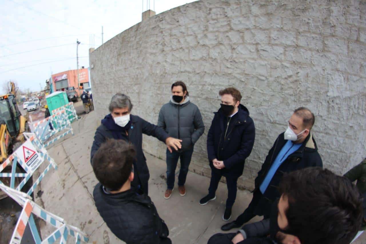 Reactivaron una obra de cloacas en Fiorito
