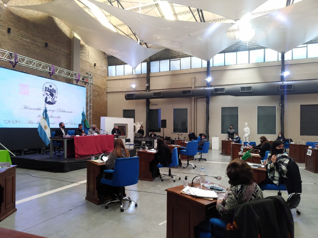 Mucha discusión y poco trabajo en el Concejo Deliberante de Avellaneda