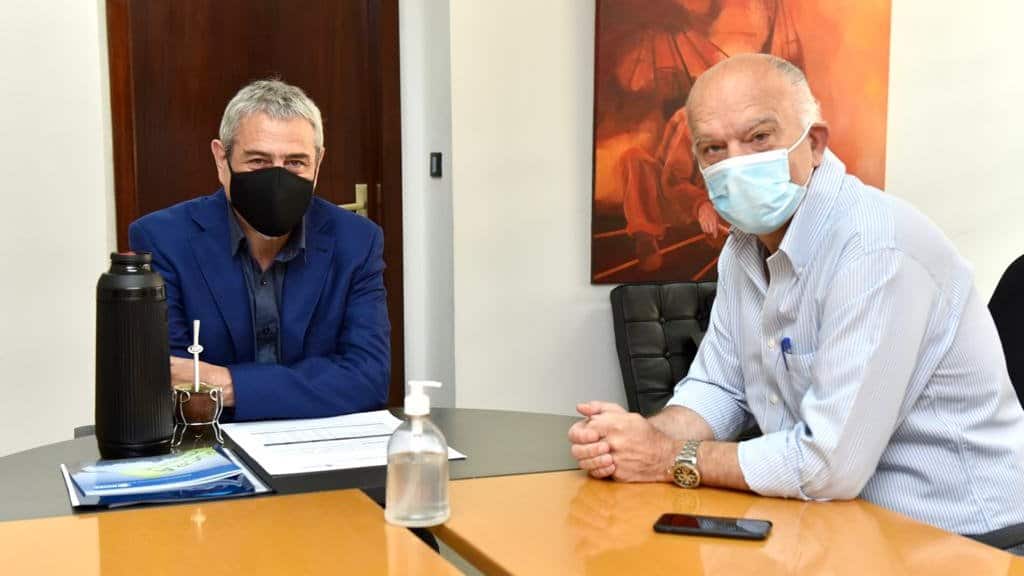 Ferraresi y Grindetti buscan armar una agenda de trabajo común