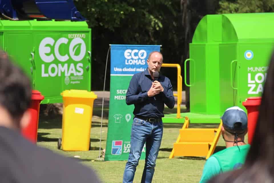 Insaurralde presentó la nueva flota de EcoLomas