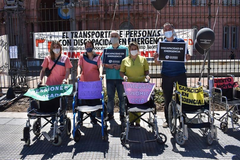 Persiste el reclamo de las instituciones que trabajan en Discapacidad