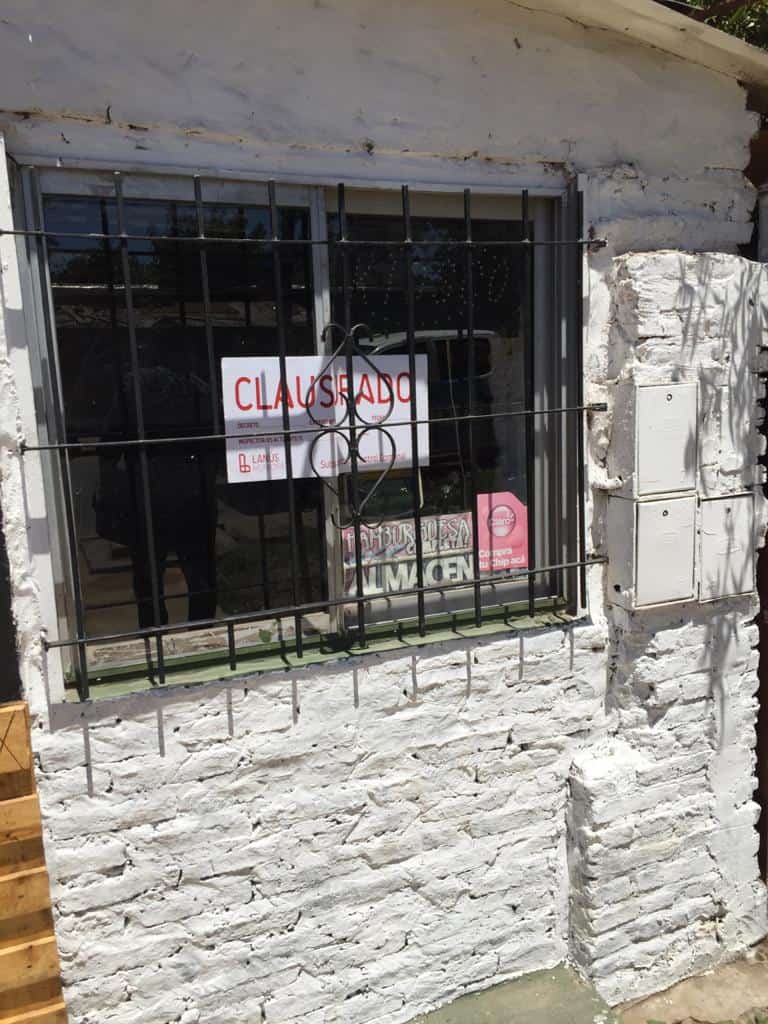 Cuatro comercios clausurados por venta ilegal de alcohol