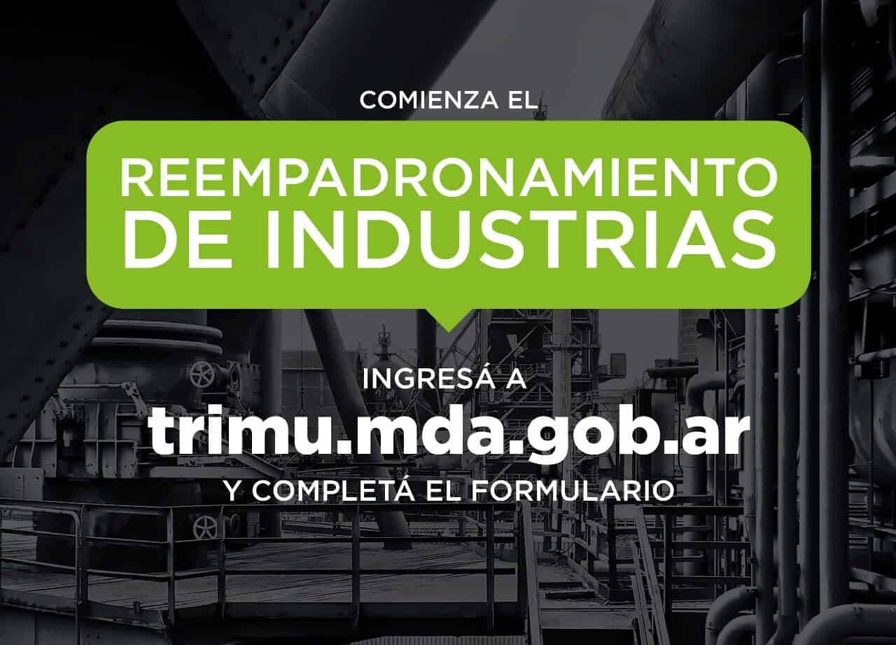 Avellaneda convoca al reempadronamiento de industrias
