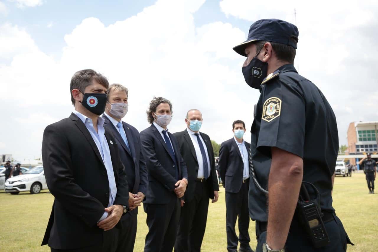 Cafiero y Kicillof presentaron el Plan de Fortalecimiento de la Seguridad en Brown