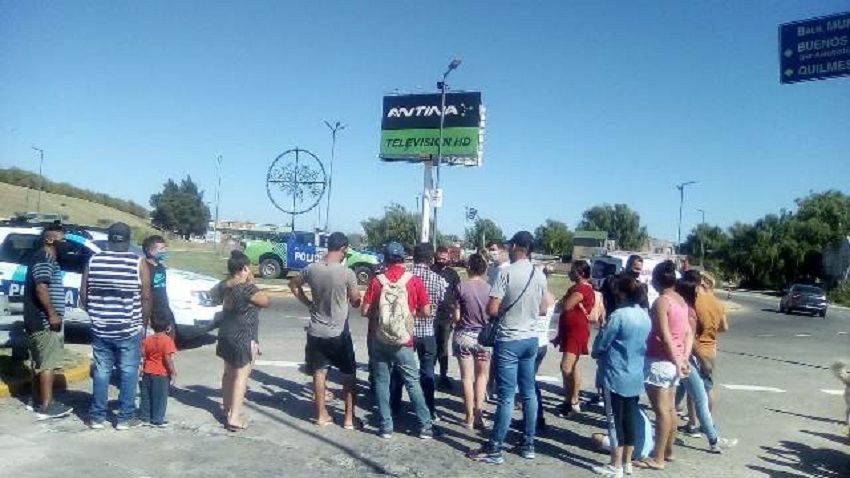 Protesta por la alcaldía: “Nuestro miedo es que nos desalojen”
