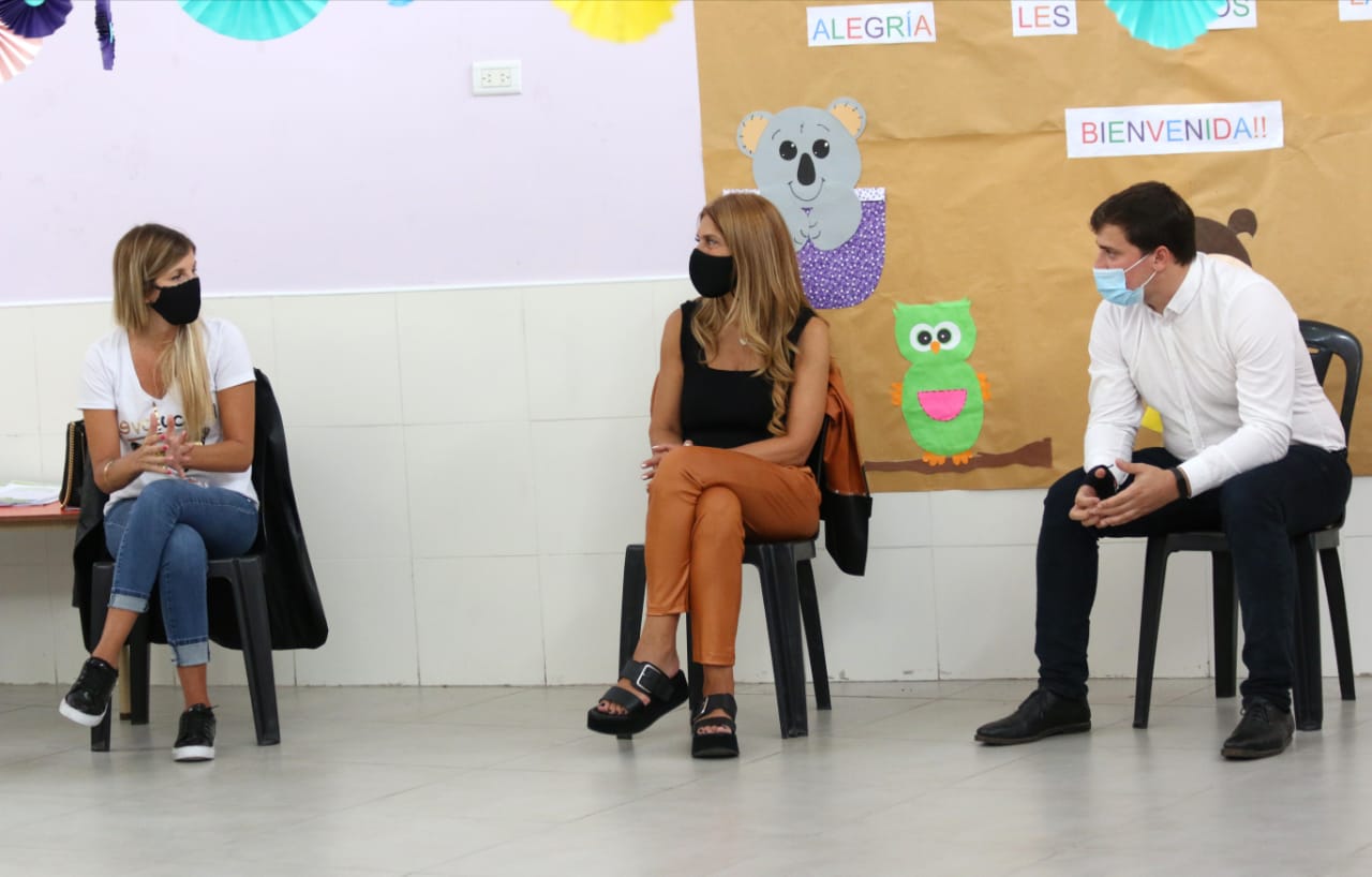 Chornobroff y Sierra reunieron a las directoras de los jardines maternales