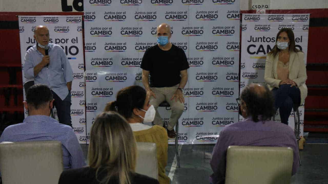 Larreta volvió a la Provincia para empujar la candidatura de Vidal