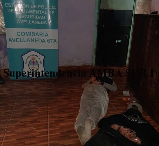 Cinco detenidos tras un operativo múltiple en Dock Sud