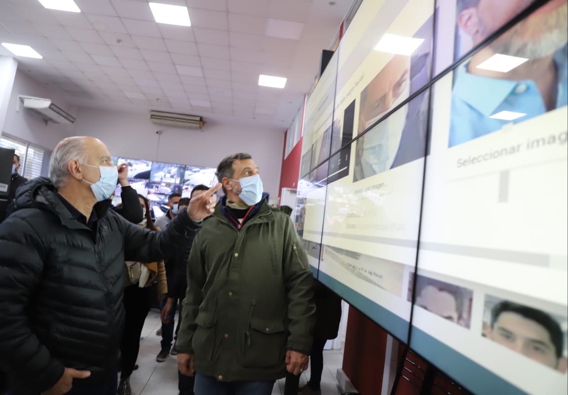 Lanús incorporó un software de reconocimiento facial a sus cámaras de seguridad