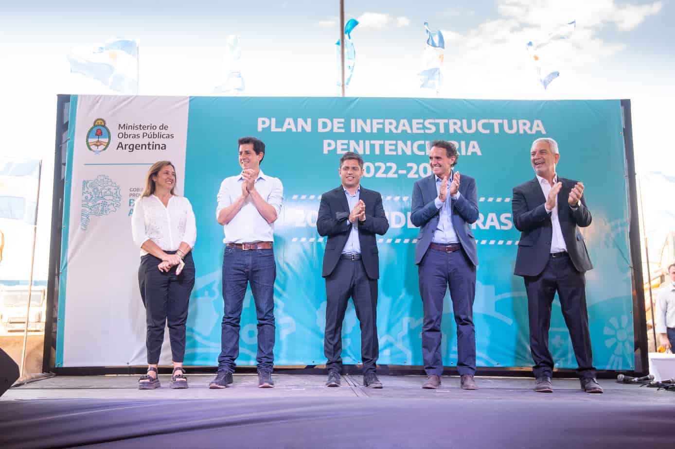 Comienza la construcción de cárceles en la Provincia con varias obras en la región