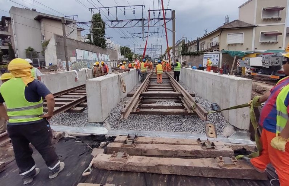 Avanza la construcción del paso bajo a nivel Rincón-Vieytes