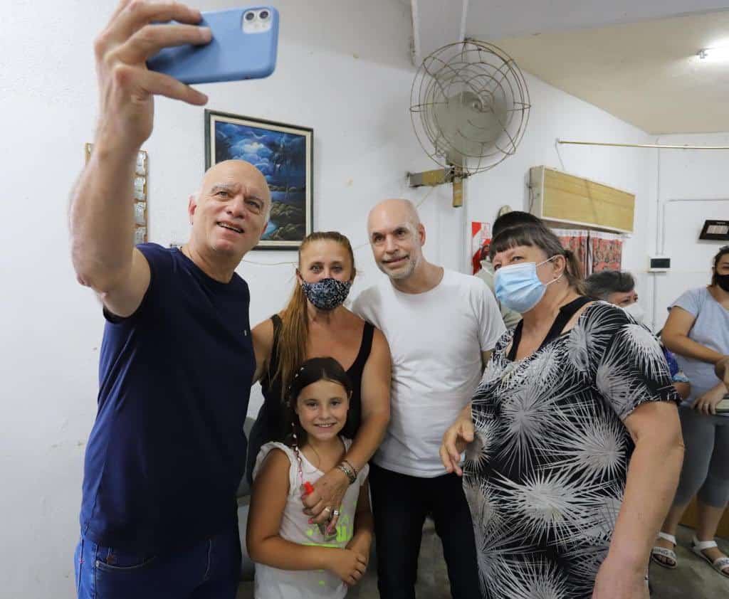 Larreta reinició sus recorridas por el conurbano con un desembarco en Lanús