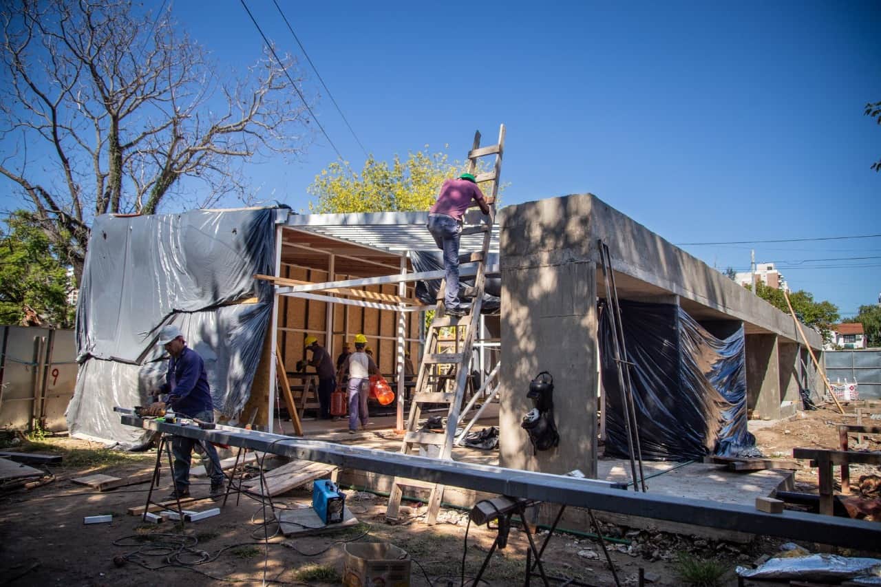 Avanzan las obras en los centros de desarrollo infantil de Quilmes