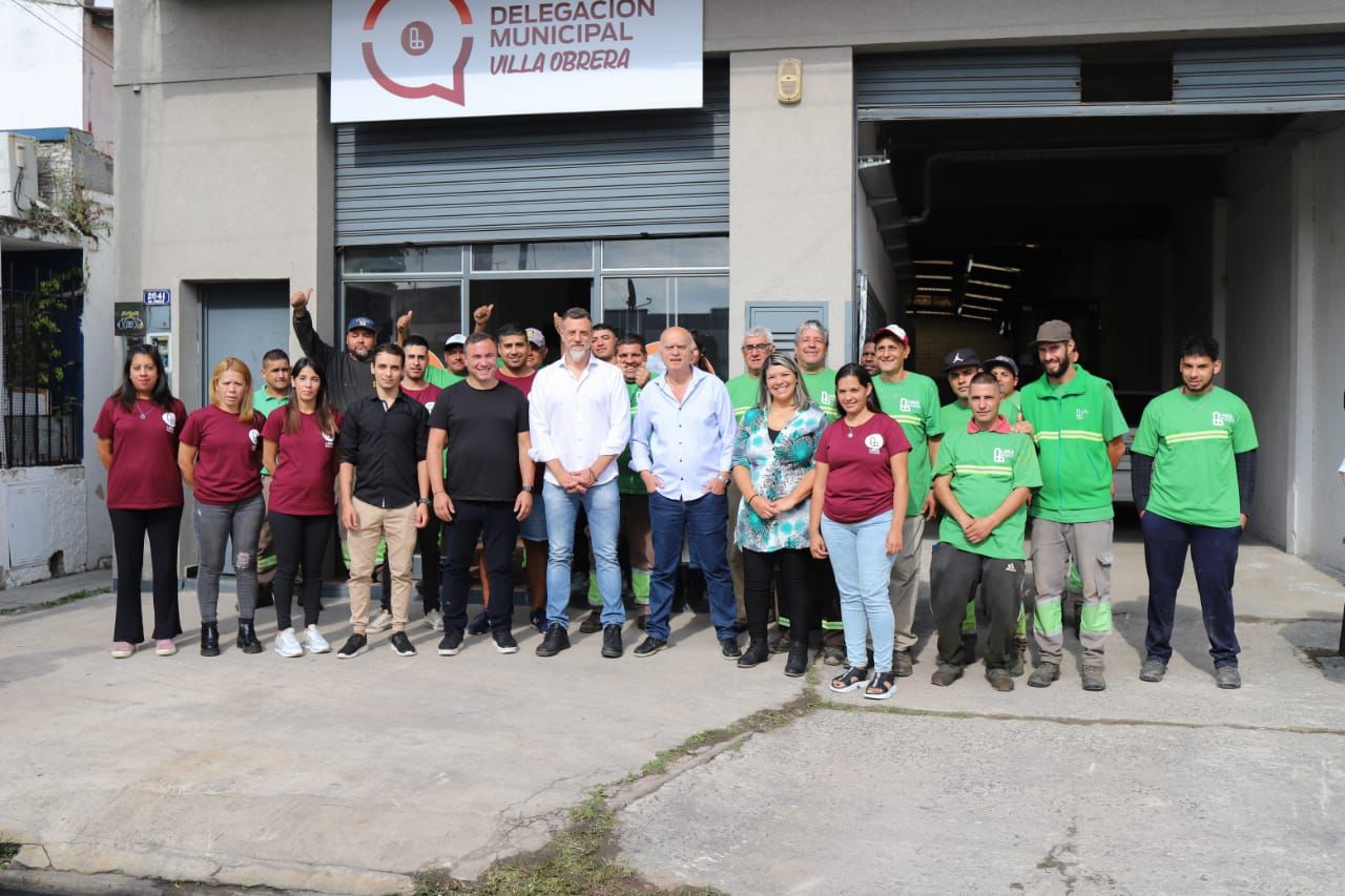Inauguraron la delegación de Villa obrera