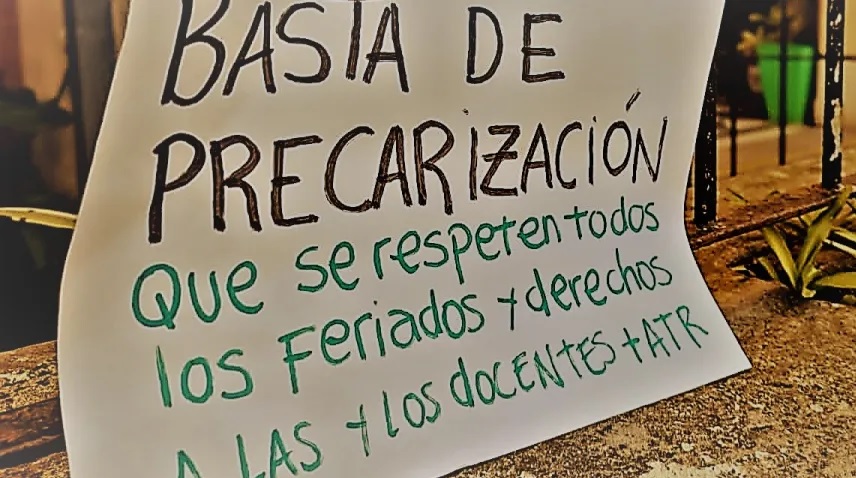 «22 mil docentes se quedan sin trabajo gracias a Kicillof y Sileoni»