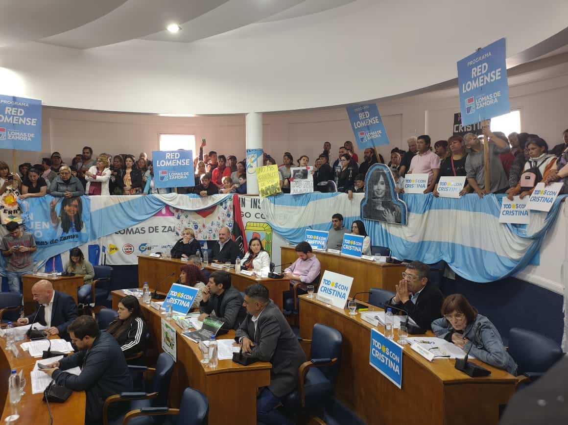 Otra vez, el atentado a Cristina dominó la sesión en el Concejo