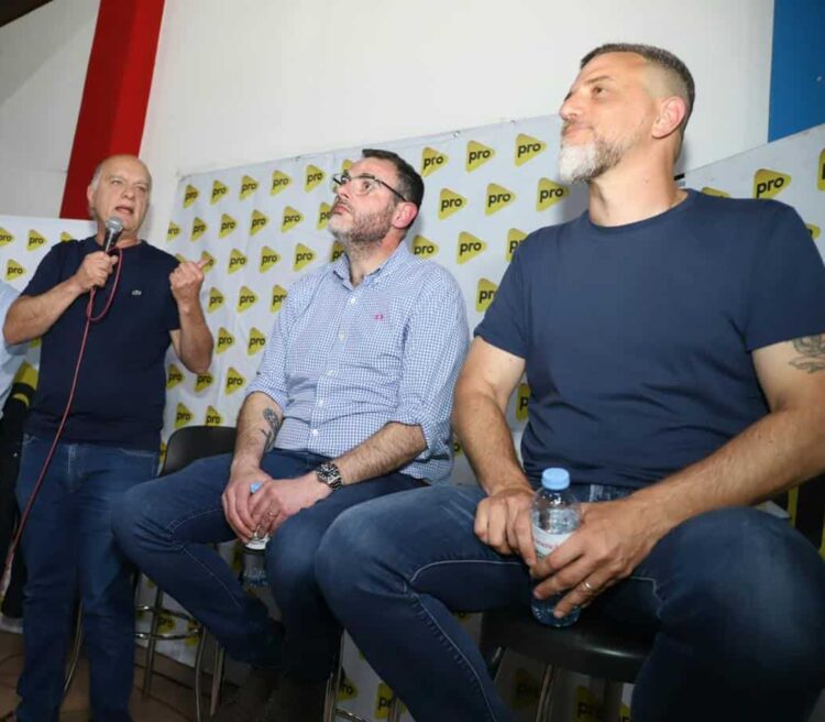 Grindetti y Ritondo con un mensaje de unidad contra los «boludos» que dividen