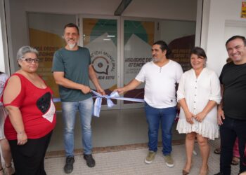 Kravetz inauguró la nueva delegación de Escalada este
