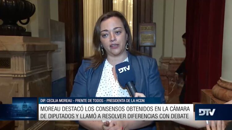 Moreau busca bajar el tono a la disputa con la oposición y retomar la actividad
