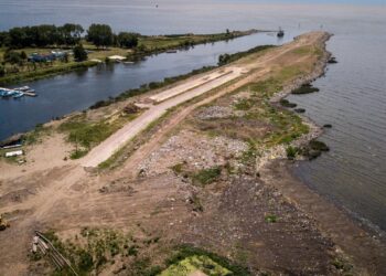 Comenzó la obra del Parque de la Ribera de Quilmes