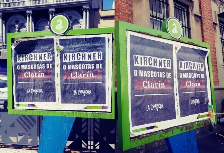 “Kirchner o mascotas de Clarín”: El recibimiento de La Cámpora para Alberto