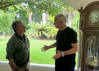 Grindetti fue a buscar el «modelo Duhalde» para la Provincia