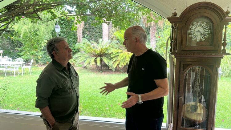 Grindetti fue a buscar el «modelo Duhalde» para la Provincia