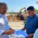 Cascallares supervisó la obra del bajo nivel de Rafael Calzada