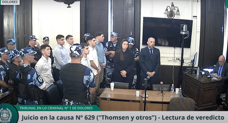 Caso Báez Sosa: Perpetua para Thomsen, Comelli, Benicelli y Ciro y Luciano Pertossi