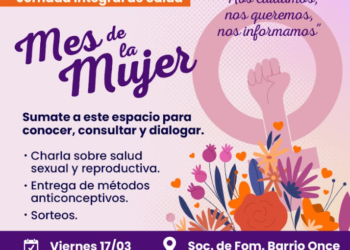 Conmemoran el mes de la mujer con jornadas en los barrios de Berazategui