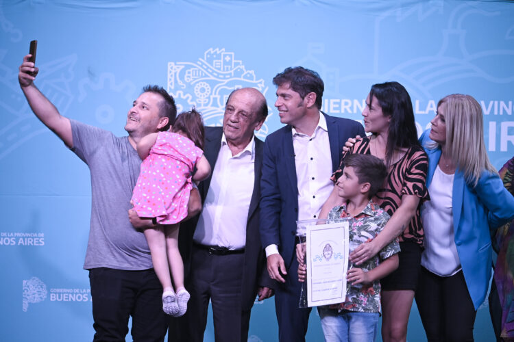 Maratón de Kicillof en Berazategui
