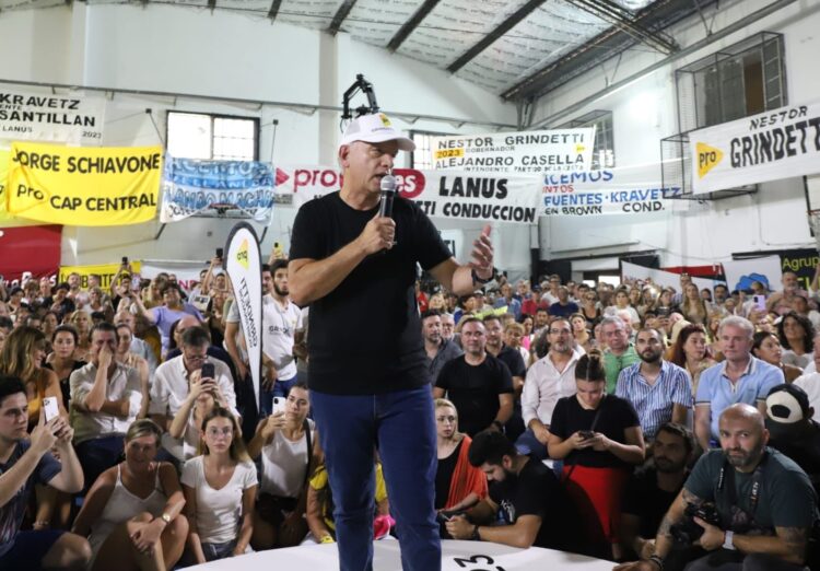 El armado en la Tercera que empuja la candidatura de Grindetti