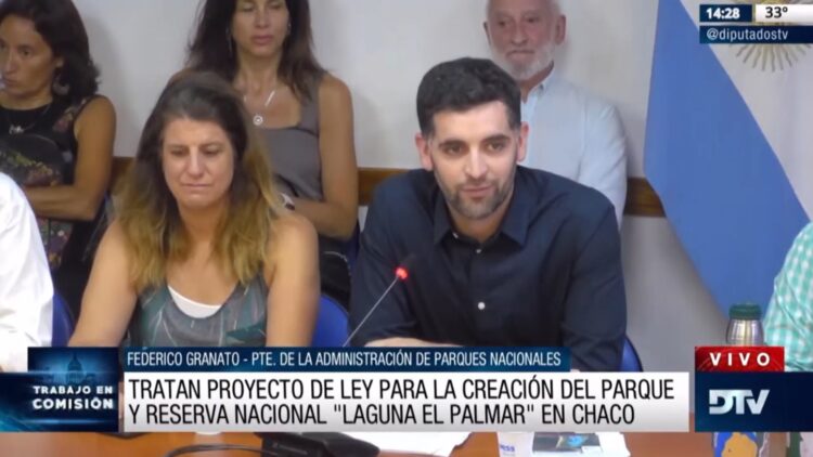 Obtuvo media sanción la creación de la reserva nacional Laguna El Palmar