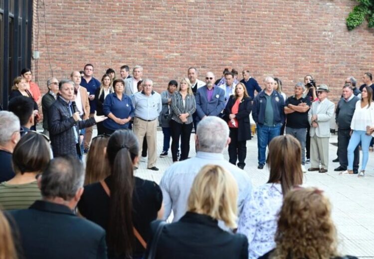 Gray encabezó el acto por el 110 aniversario del municipio