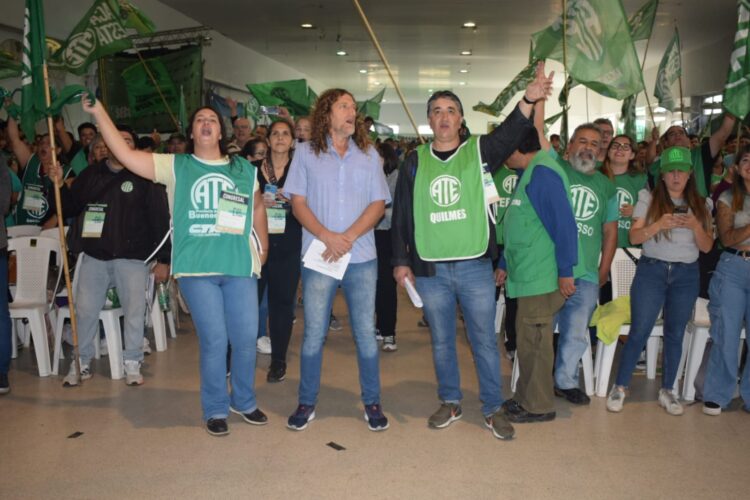 El congreso de ATE proclamó a de Isasi cómo candidato al Consejo Nacional