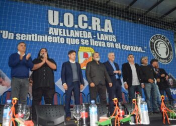 Ferraresi y la UOCRA agitaron la reelección de Kicillof