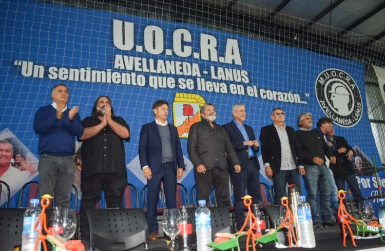 Ferraresi y la UOCRA agitaron la reelección de Kicillof
