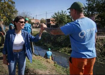 Mayra de recorrida en el oeste: “Necesitamos que nos sigan acompañando”
