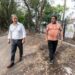Cascallares recorrió las obras de la Quinta Ramón Carrillo