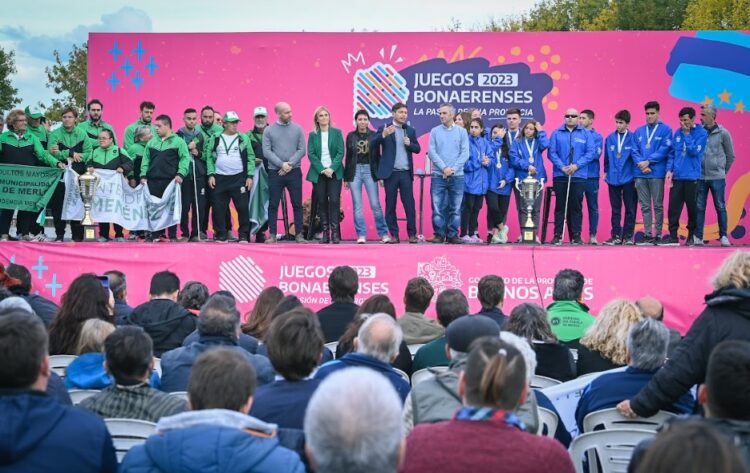 Kicillof lanzó la edición 2023 de los Juegos Bonaerenses