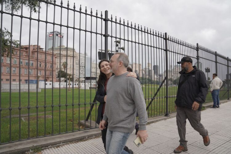 Para Sabbatella el acto fue «una muestra de amor del pueblo a Cristina»