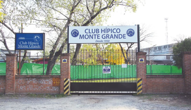 El municipio ordenó el desalojo del Club Hípico Monte Grande