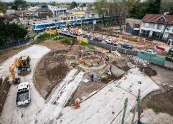 Completaron la obra hidráulica para el bajo nivel de Longchamps