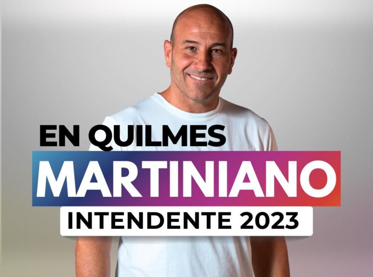 Con un doble blanco, Martiniano lanzó su campaña para volver a la intendencia
