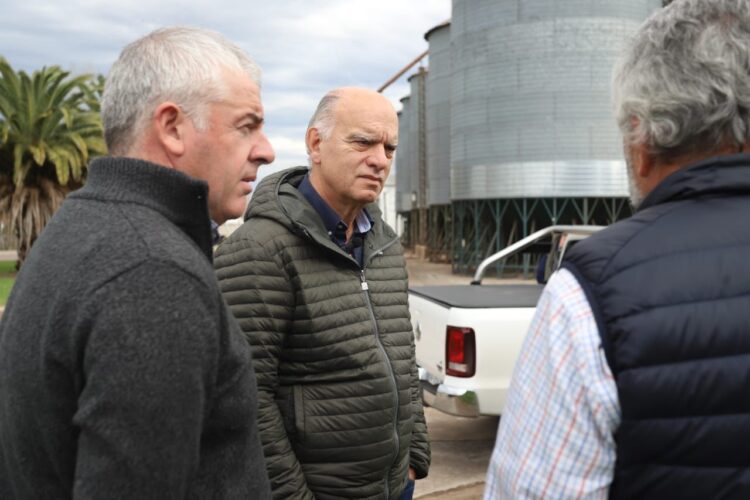 Grindetti pidió que «el estado deje de ser una mochila para el campo»