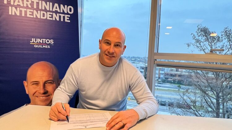 La lista de Martiniano Molina para competir en Quilmes