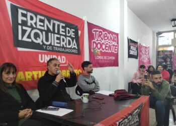 “Hay dos proyectos en el FIT-U: una izquierda electoralista marquetinera o una izquierda basada en la organización popular”